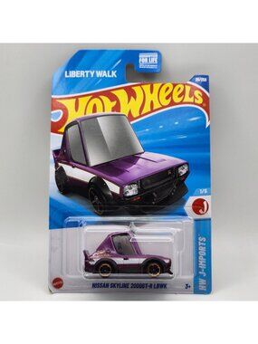 Hot Wheels Liberty Walk Nissan Skyline 2000GT-R LBWK Purple LBWK HW J-Imports
